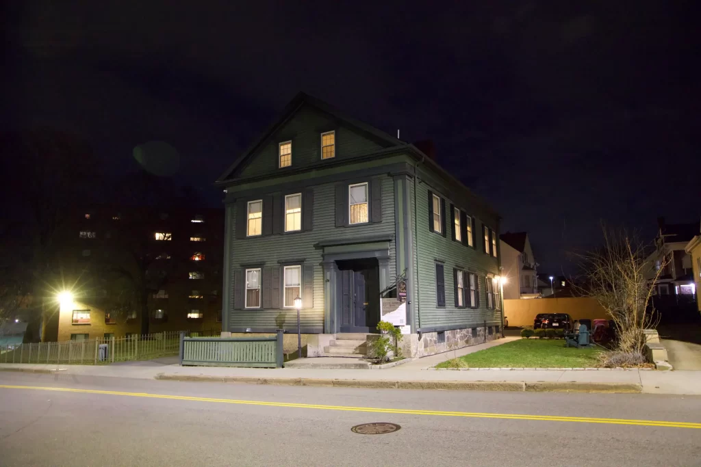 The Haunted Lizzie Borden House Front View