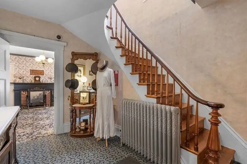 The Lizzie Borden House Entry Location Stairs 